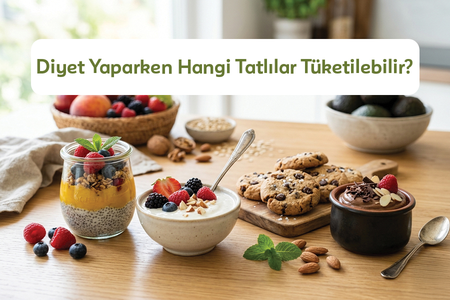 Diyet Yaparken Hangi Tatlılar Tüketilebilir? 