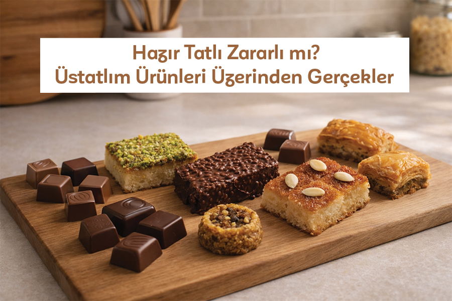 Hazır Tatlı Zararlı mı? Üstatlım Ürünleri Üzerinden Gerçekler 
