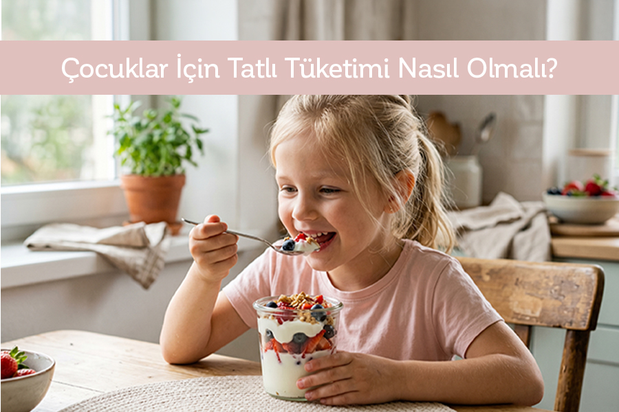 Çocuklar İçin Tatlı Tüketimi Nasıl Olmalı? 