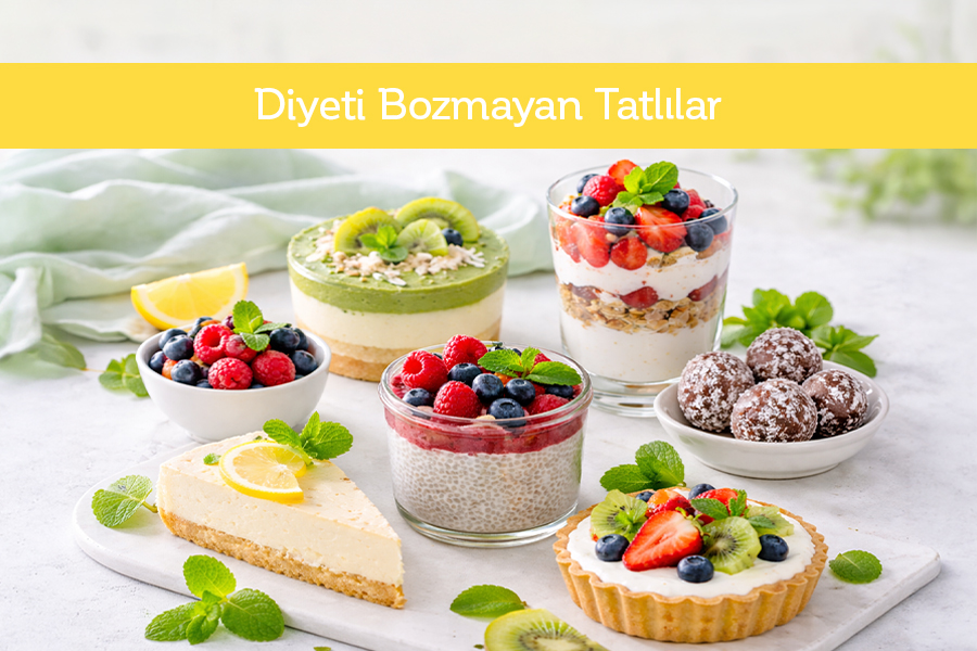 Diyeti Bozmayan Tatlılar 