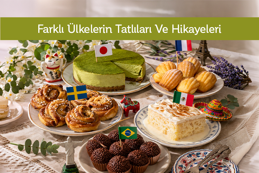 Farklı Ülkelerin Tatlıları ve Hikayeleri 