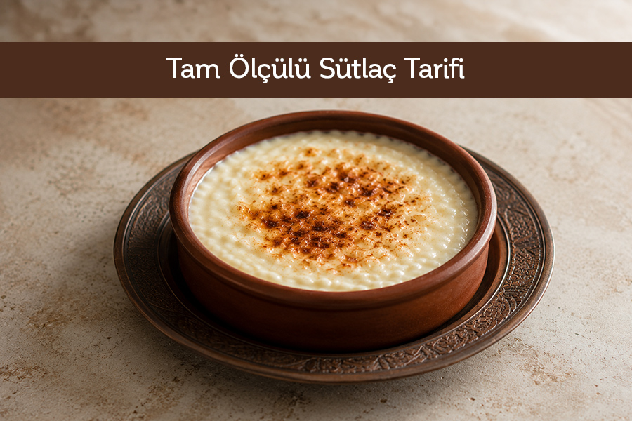 Tam Ölçülü Sütlaç Tarifi 