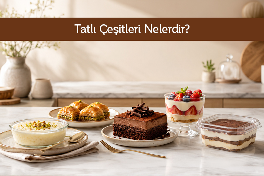 Tatlı Çeşitleri Nelerdir? 