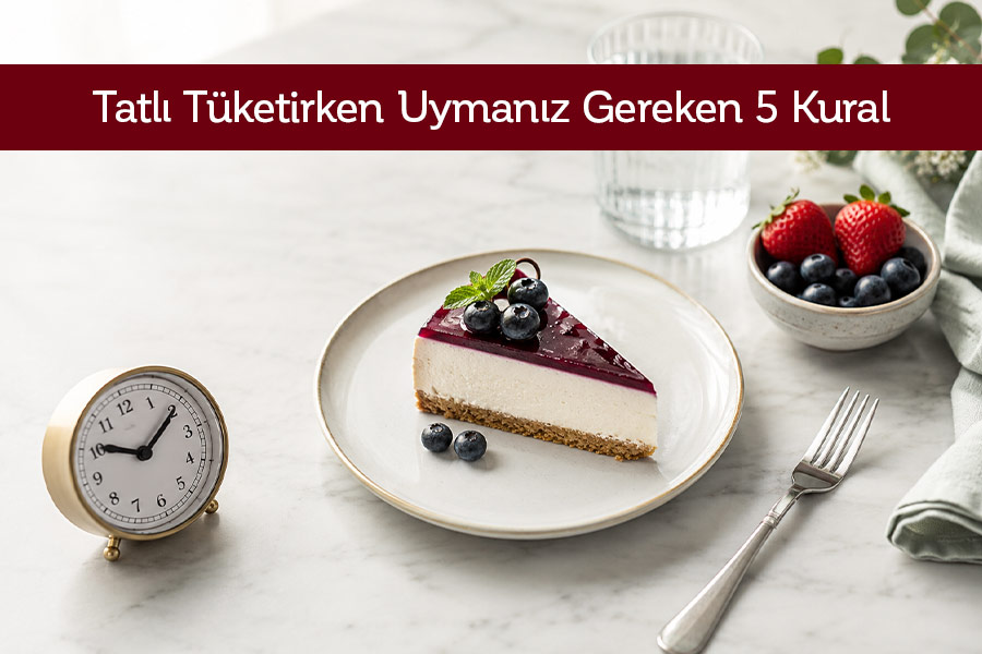Tatlı Tüketirken Uymanız Gereken 5 Kural 