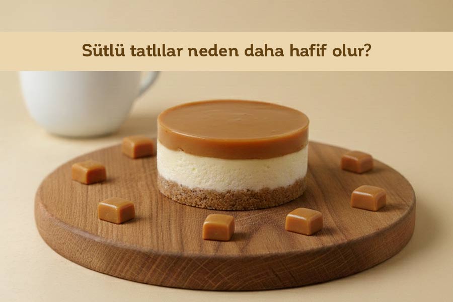 Sütlü Tatlılar Neden Daha Hafif Olur? 